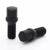 Śruba - M12x1.50 - 27mm - K17/K19/K21 - czerwona - stożek - (JR-Wheels)