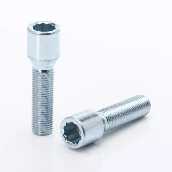 Śruba - M14x1.50 - 55mm - TORX - Srebrna - Stożek