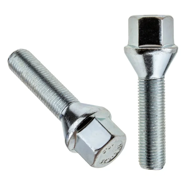 Śruba - M12x1.25 - 30mm - K17 - ocynk - stożek