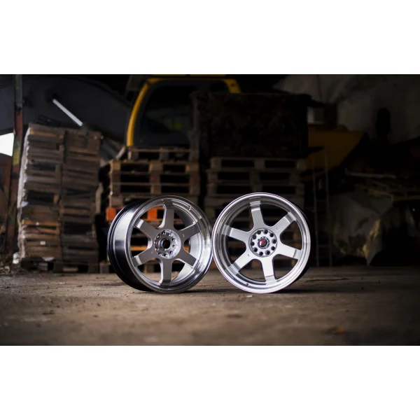 JR Wheels JR12 16x8 ET22 4x100/108 Hyper Silver