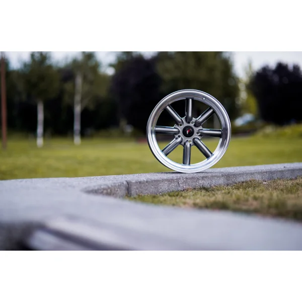 Set of JR19 17x8 ET0 + 17x9 ET-25 3x112 Gun Metal