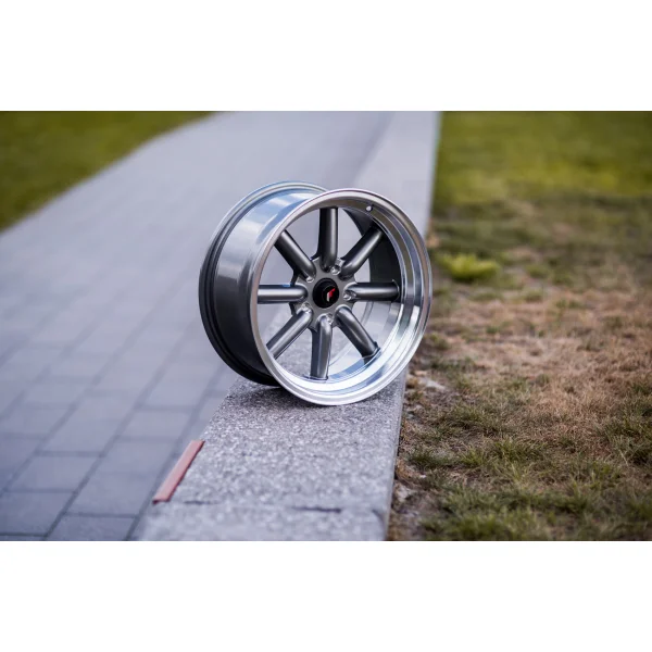 Set of JR19 17x8 ET0 + 17x9 ET-25 3x112 Gun Metal