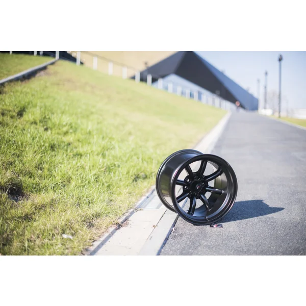 JR Wheels JR19 15x8 ET0 4x100/114 Matt Black