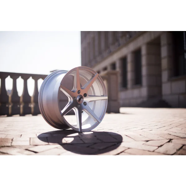 JR Wheels JR20 19x9,5 ET20-40 Blank Silver Machined