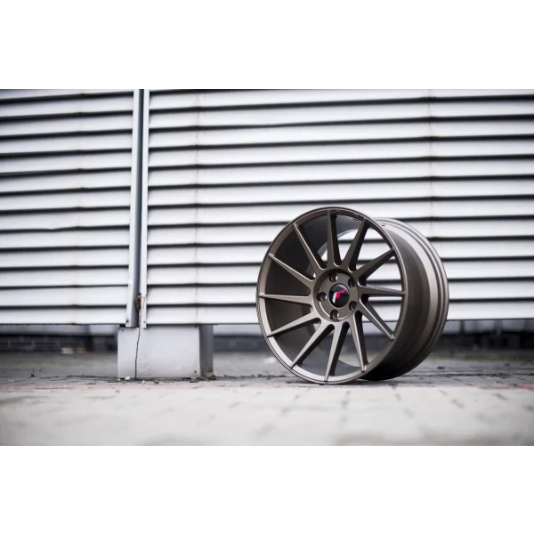 JR Wheels JR22 17x7 ET20-40 BLANK Matt Bronze
