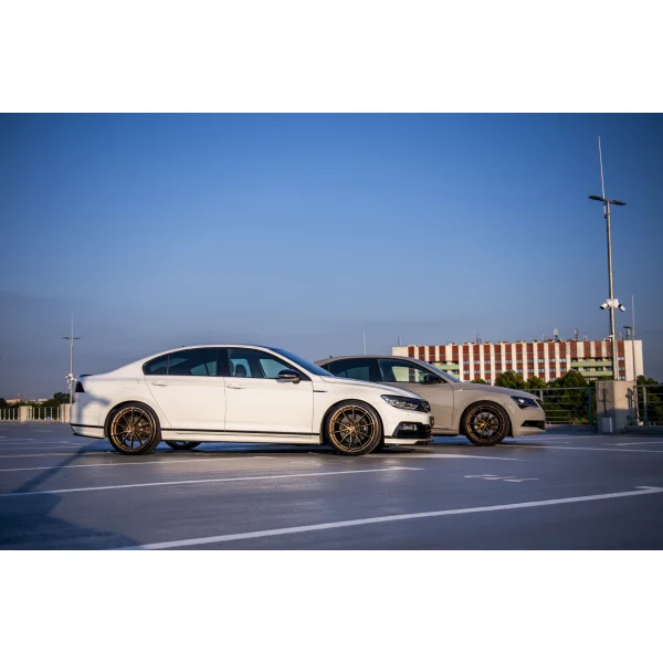 Set of JR37 21x9 + 21x9,5 ET35 5x112 Gloss Bronze