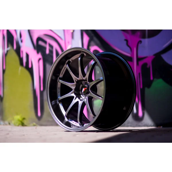 JR Wheels JR5 18x8 ET35 5H BLANK Hyper Black