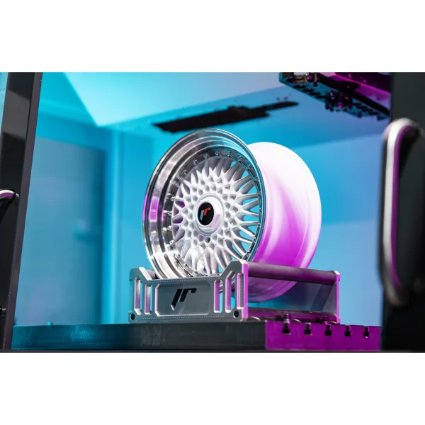 JR Wheels JR9 16x8 ET25 4x100/108 White w/Machined Lip