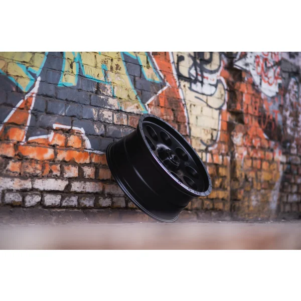 JR Wheels JRX4 16x9 ET0 6x139.7 Matt Black w/Machined Lip