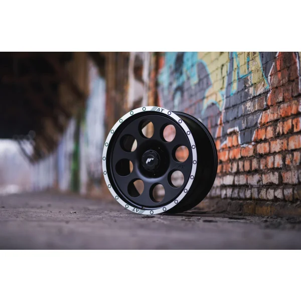 JR Wheels JRX4 16x9 ET0 6x139.7 Matt Black w/Machined Lip