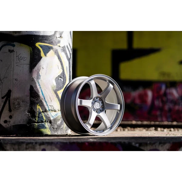 JR Wheels SL03 19x8,5 ET20-42 5H BLANK Matt Silver