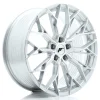 JR Wheels JR49 20x9 ET20-35 5H BLANK Silver w/ Machined Face