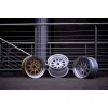 JR Wheels JR26 17x8 ET20-35 BLANK Gold w/Machined Lip