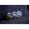 JR Wheels JR26 17x8 ET20-35 BLANK Gold w/Machined Lip