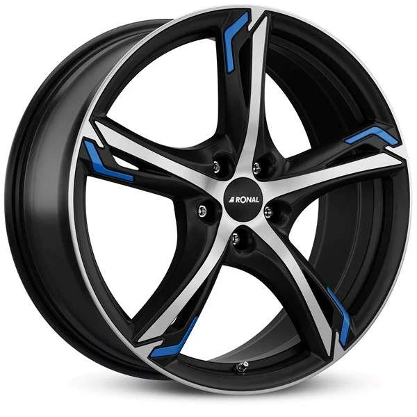 Felgi Aluminiowe Ronal R62 blue 18" 5x114,3 7,5J ET40 JBFB