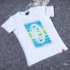 JR Men's T-Shirt JR20 Face White Size XL