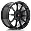 JR Wheels JR11 17x8 ET20-35 5H BLANK Gloss Black