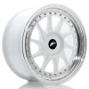 JR Wheels JR26 17x8 ET20-35 BLANK White w/Machined Lip