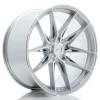JR Wheels JR44 20x10 ET15-35 5H BLANK Silver w/ Machined Face