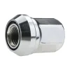 Nakrętka pływająca do felg aluminiowych, kół - m12x1,5 / chrom - (zmieniająca rozstaw, ruchomy stożek)