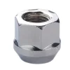 Nakrętki do felg aluminiowych, kół - m12x1,5 / k21 - chrom - (otwarta z kołnierzem)