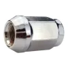 Nakrętki do felg aluminiowych, kół - m14x1,5 / k21 - chrom - (zamknięta)