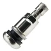 Zawór do felg chromowany x1 series (skręcany, metalowy ms525al) - 1 szt