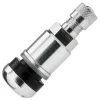 Zawór do felg srebrny x1 series silver edition (skręcany, aluminiowy ms525) - 1 szt