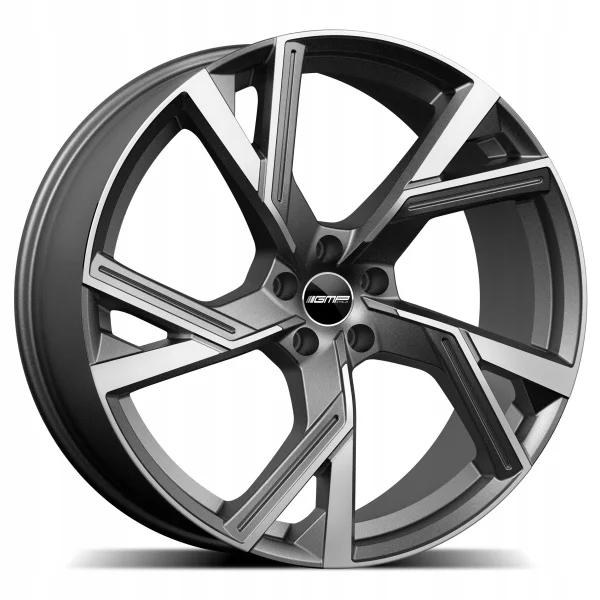 Felga Aluminiowa GMP Angel 19" 8J 5x112 ET25 Szara z Polerowaniem