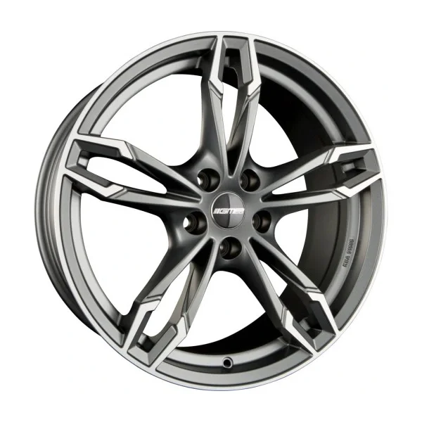 Felga Aluminiowa GMP DEA 18" 8J 5x112 ET30 Szara z Polerowaniem