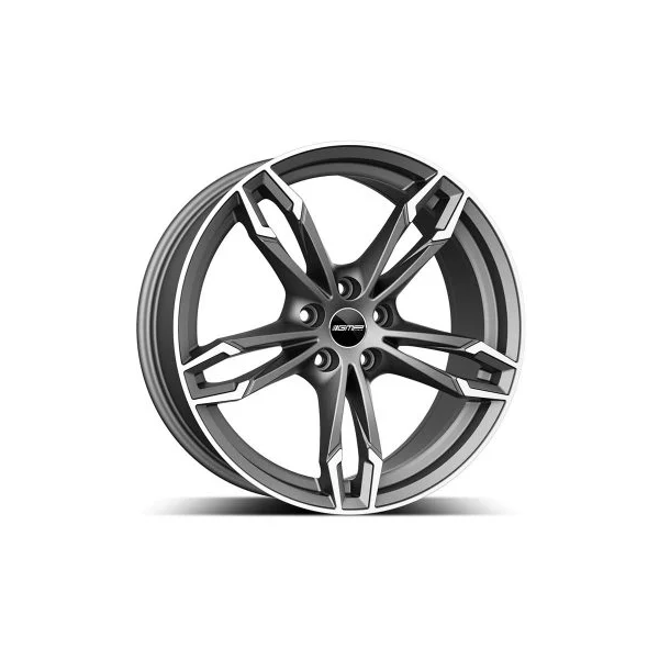 Felga Aluminiowa GMP DEA 19" 8J 5x112 ET43 Szara z Polerowaniem