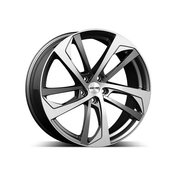 Felga Aluminiowa GMP Katana 19" 8,5J 5x112 ET25 Szara z Polerowaniem
