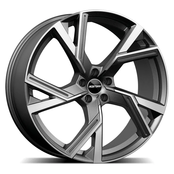 Felga Aluminiowa GMP Angel 20" 8,5J 5x112 ET20 Szara z Polerowaniem