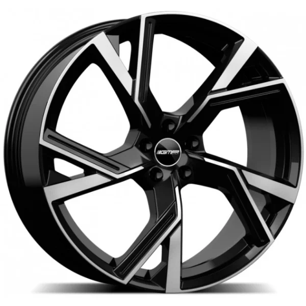 Felga Aluminiowa GMP Angel 21" 10J 5x112 ET19 Czarna z Polerowaniem