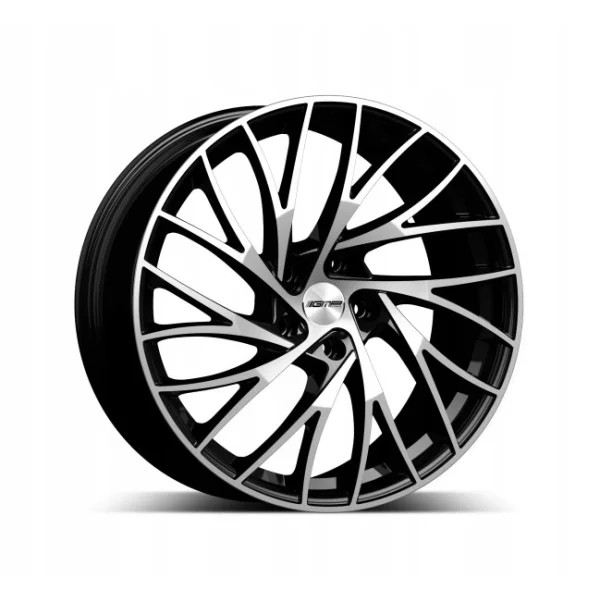 Felga Aluminiowa GMP Enigma 21" 10J 5x112 ET19 Czarna z Polerowaniem