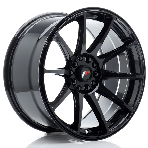 JR Wheels JR11 19x11 ET15-25 5H Blank Gloss Black