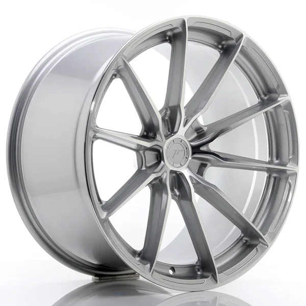 JR Wheels JR37 20x10 ET35 5x112 Silver Machined Face