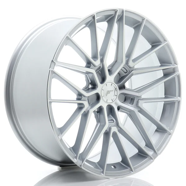 JR Wheels JR38 19x9 ET20-40 5H BLANK Silver Machined Face