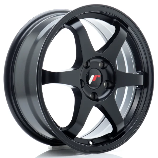 JR Wheels JR3 17x7 ET20-42 5H BLANK Matt Black