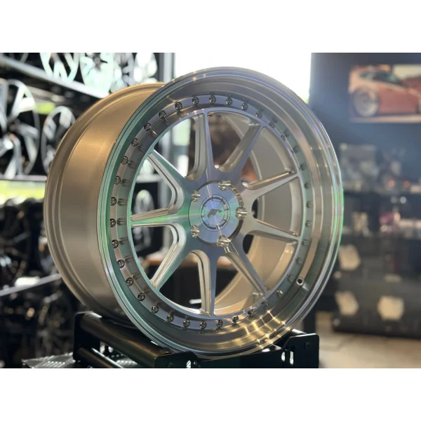Felgi JR Wheels JR47 19x8,5J ET35 9,5J ET35 5x112 72,6 Silver Machined Face