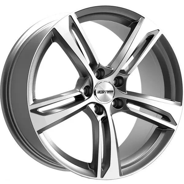 Felga Aluminiowa GMP PAKY 19" 8J 5x112 ET25 Szara z Polerowaniem