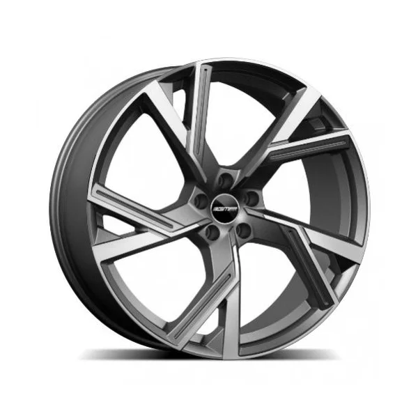 Felga Aluminiowa GMP Angel 18" 7,5J 5x112 ET45 Szara z Polerowaniem
