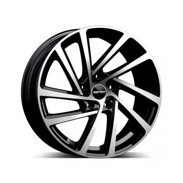 Felga Aluminiowa GMP WONDER 16" 6,5J 5x112 ET45 Czarna z Polerowaniem