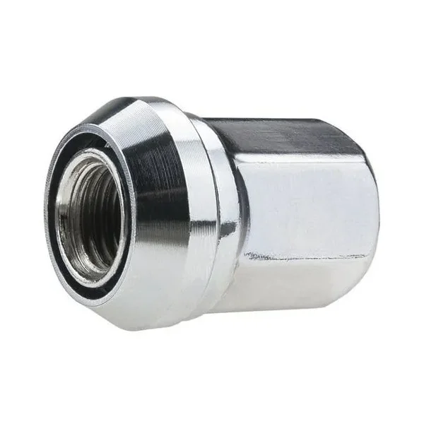 Nakrętka pływająca do felg aluminiowych, kół - m12x1,5 / chrom - (zmieniająca rozstaw, ruchomy stożek)