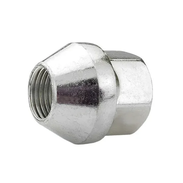 Nakrętki do felg aluminiowych, kół - m12x1,25 / k21 - ocynk - (otwarta z kołnierzem) - tuv (eu)