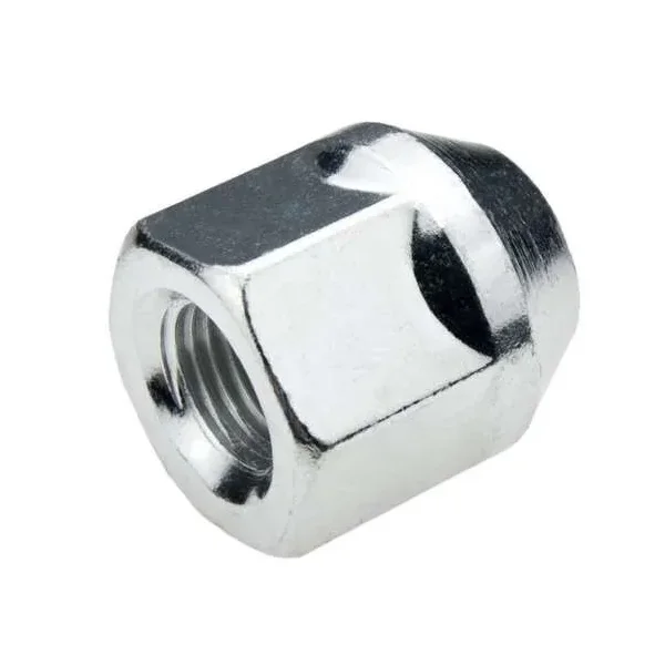 Nakrętki do felg aluminiowych, kół - m12x1,25 / ocynk - (otwarta z kołnierzem) - klucz 21 / is