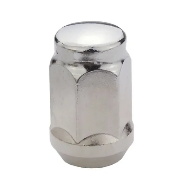 Nakrętki do felg aluminiowych, kół - m14x1,5 / k21 - chrom - (zamknięta)
