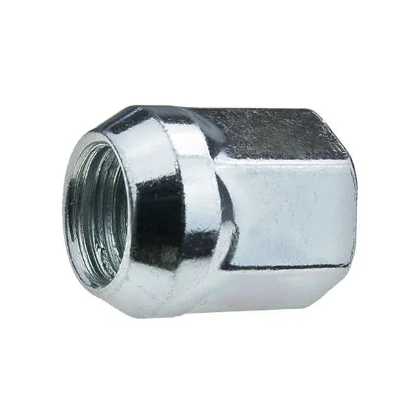 Nakrętki do felg aluminiowych, kół - m14x1,5 / ocynk - (otwarta z kołnierzem)