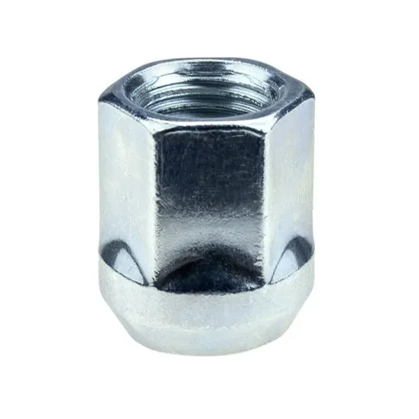 Nakrętki do felg aluminiowych, kół - m14x1,5 / ocynk - (otwarta z kołnierzem)