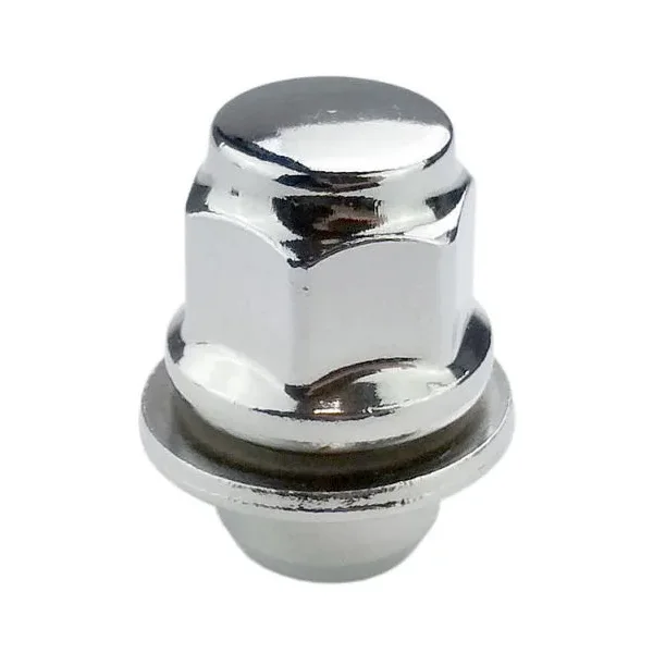 Nakrętki do oryginalnych felg aluminiowych toyota, mitsubishi, lexus - m12x1,5 - (płaska ruchoma podkładka)